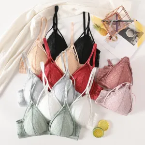 Deep V Lace Bralette