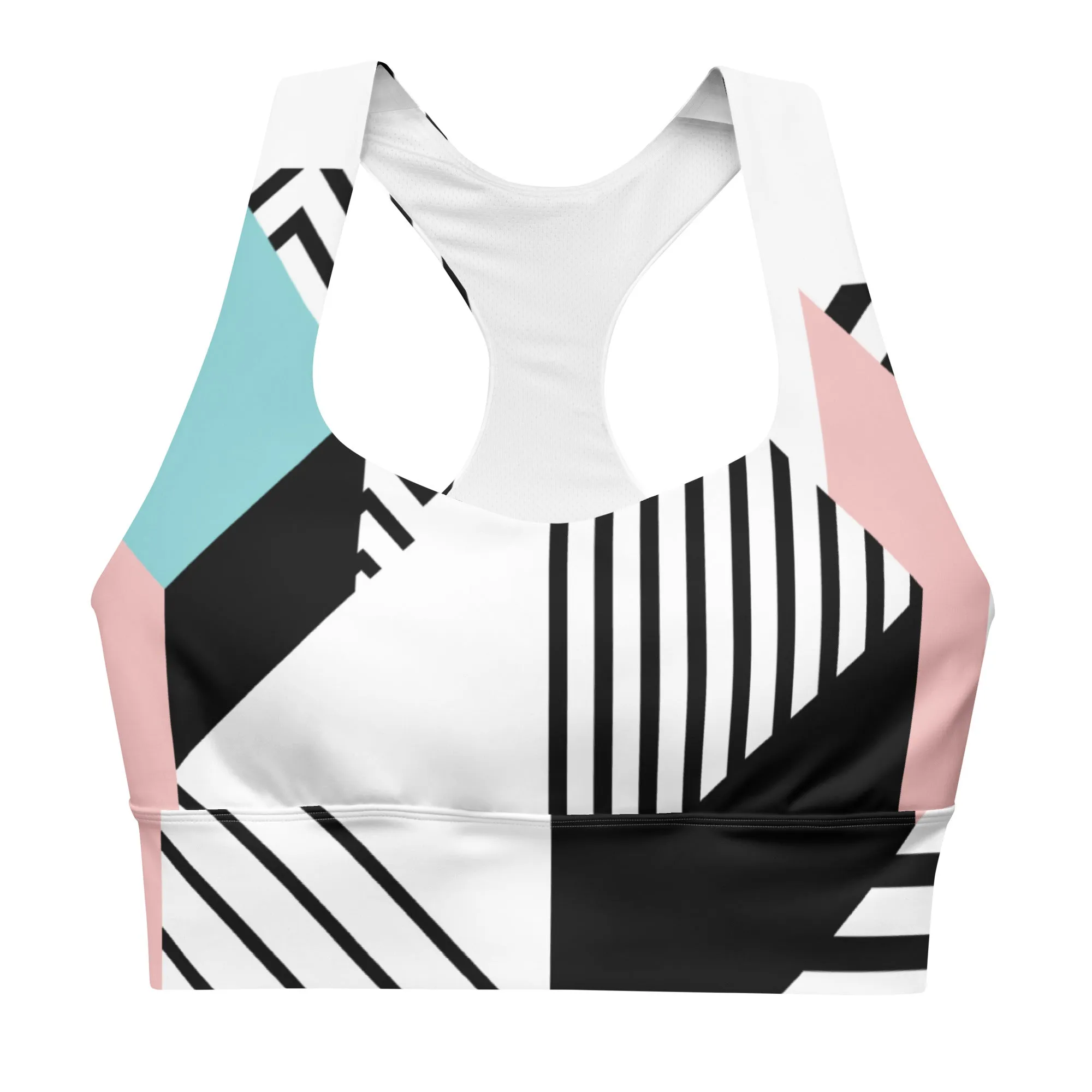 Geometry Longline sports bra