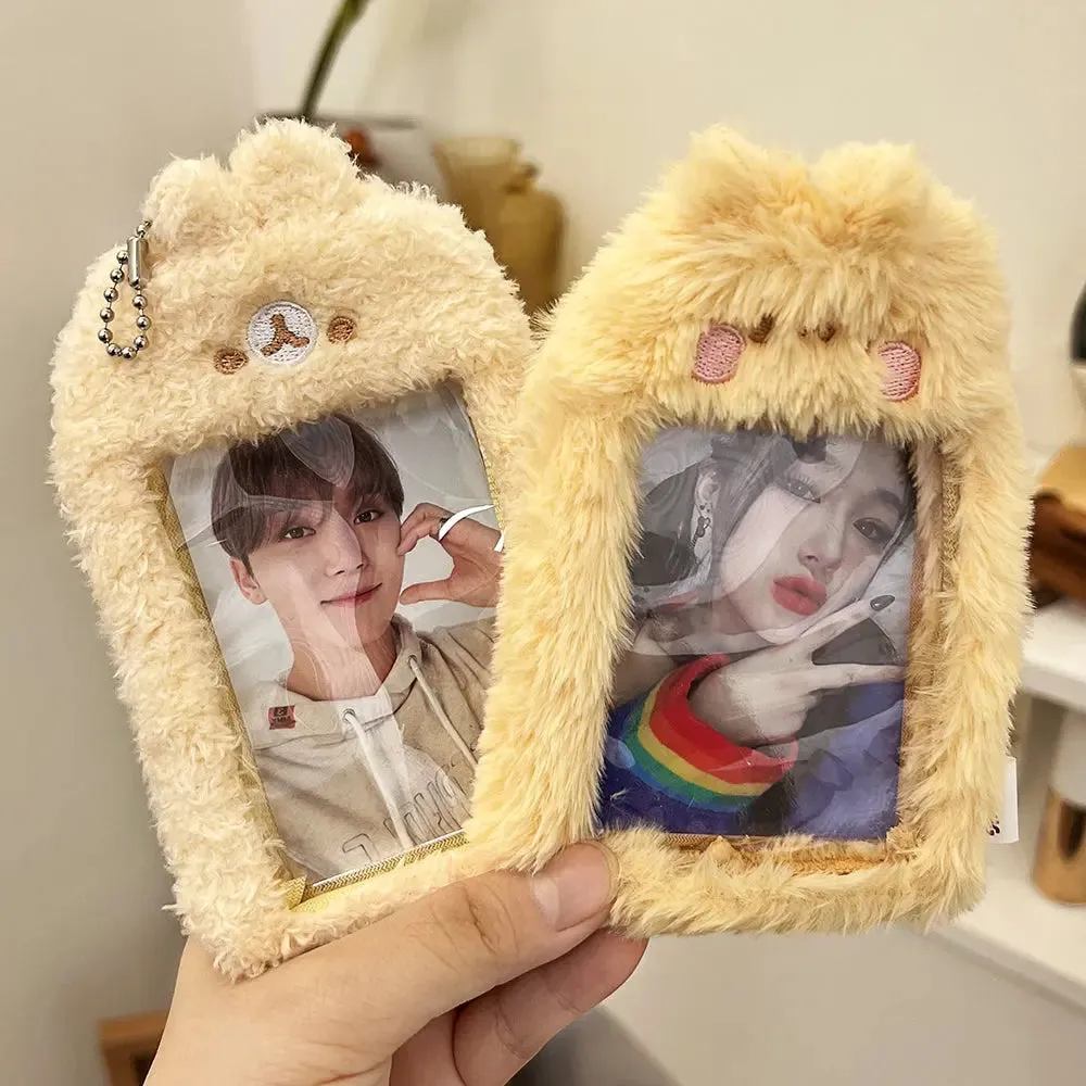 Molang Fluffy Photo Card Holder
