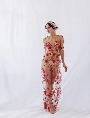 Rush Red Evening Dress
